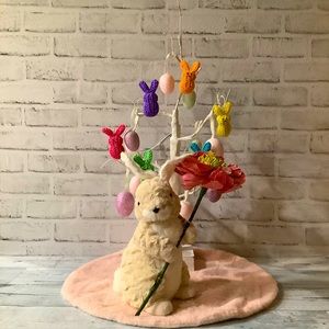Odellette Easter/Spring Bunny With Flower